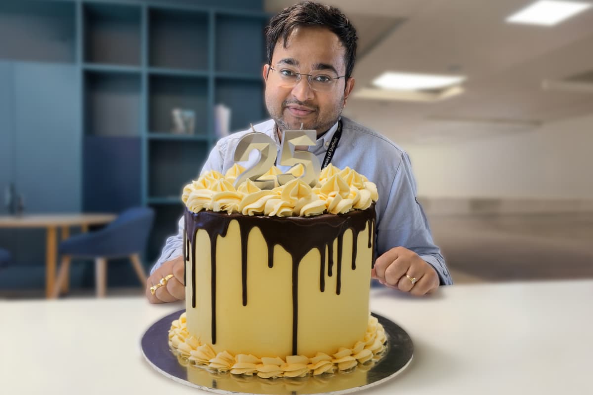 Whtas Mandal 's BAKE TO THE FUTURE! Great British Bake Off winner is AMRC’s winning ...
