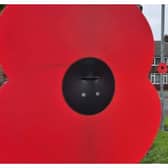 The lamp-post poppies are back for 2026.