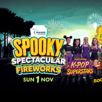 Spooky Spectacular Fireworks at Doncaster Racecourse