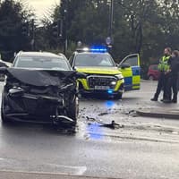 Video: Emergency services at scene of Doncaster road crash this morning