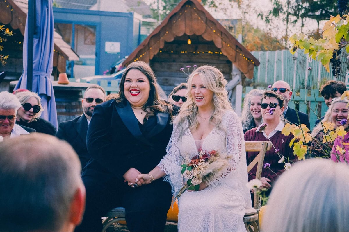 Joy as Doncaster singer Anastasia Walker gets married