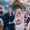 Doncaster singer Anastasia Walker has married her partner Stacey.