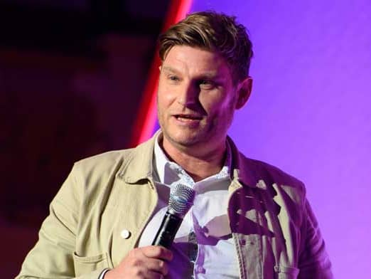 Comedian Scott Bennett. 