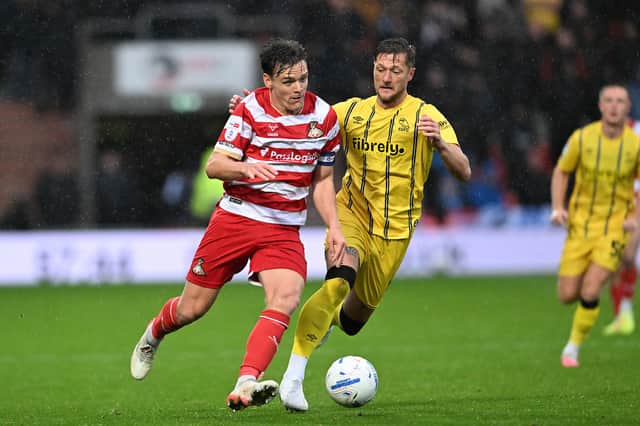 Owen Bailey was on the scoresheet twice for Doncaster Rovers in their win over Sheffield Wednesday.