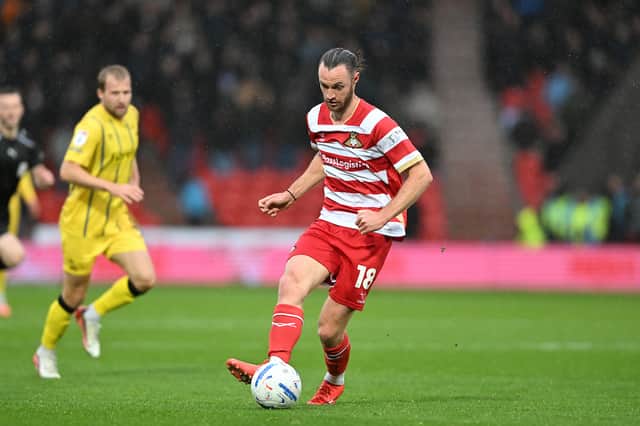 Will Keane made a positive impression in his first start for Doncaster Rovers.