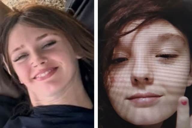Mia and Kaycee-Mai are missing from the Lewes area.