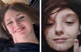 Mia (left) and Kaycee-Mai (right) are missing from the Lewes area.