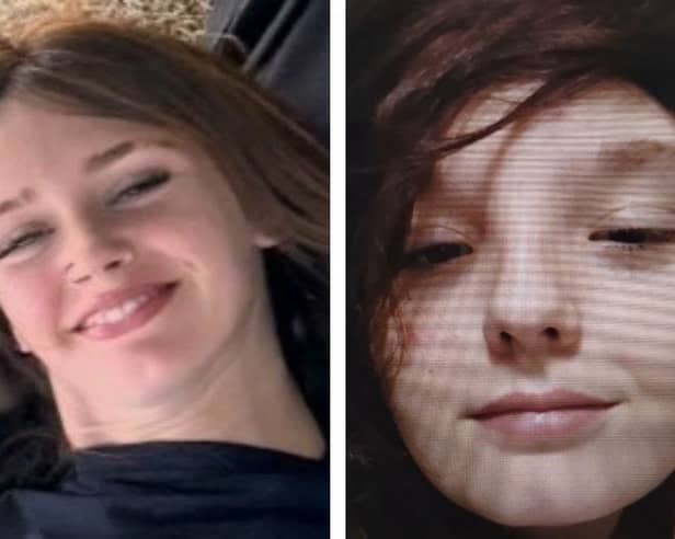 Mia (left) and Kaycee-Mai (right) are missing from the Lewes area.