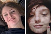 Mia (left) and Kaycee-Mai (right) are missing from the Lewes area.