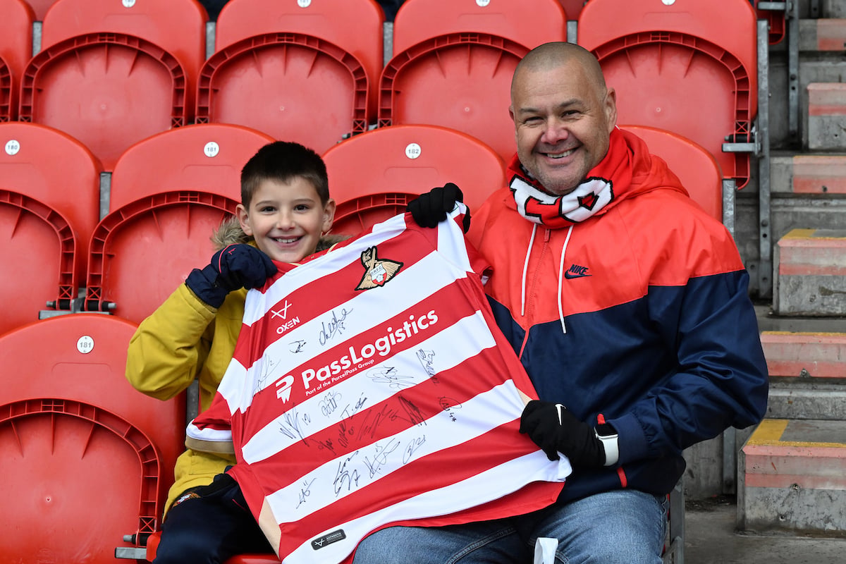Who can you spot in Doncaster Rovers fan gallery following derby day win over Sheffield Wednesday?
