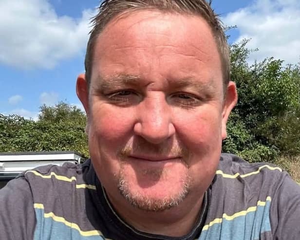 Doncaster dad and Sheffield Wednesday supporter Neil Shackleton.
