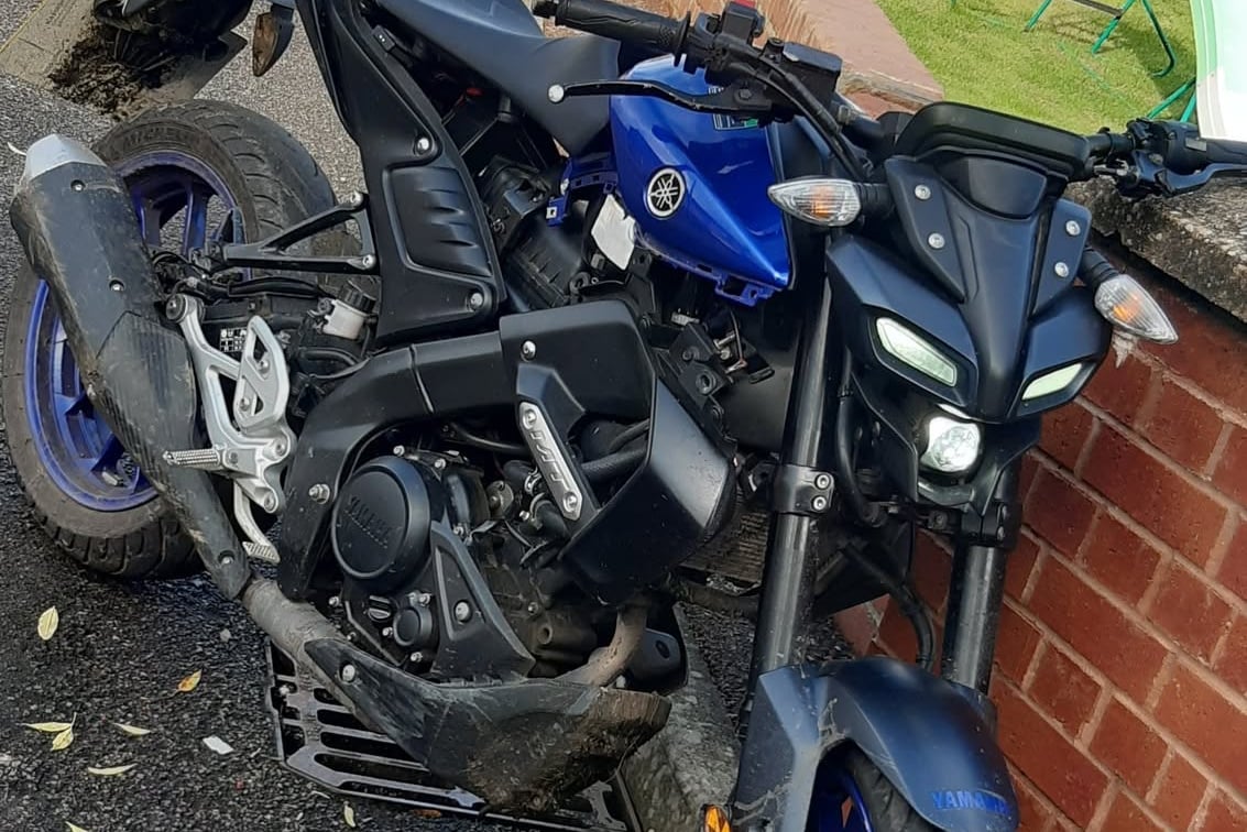 Doncaster police seize yet another stolen motorbike