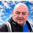 Motorbike enthusiast Terry Davies