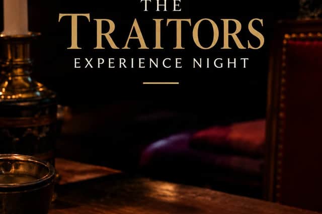The Traitors Experience Night is coming to the Earl of Doncaster.