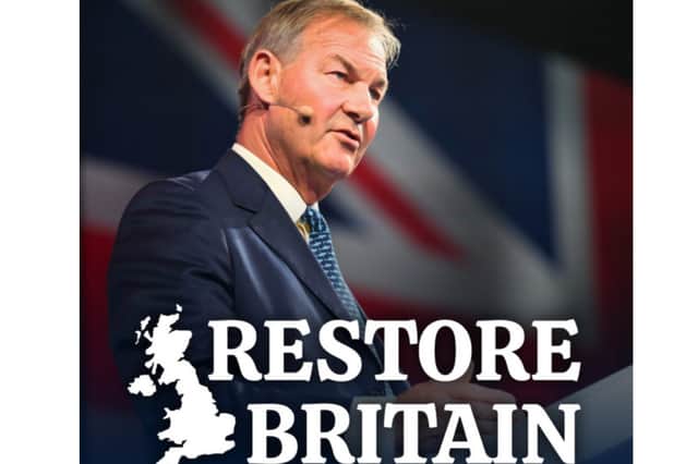 Restore Britain has begun the hunt for parliamentary candidates in Doncaster.