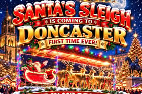Santa is coming to Doncaster. 