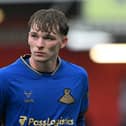 Doncaster Rovers ace Bayley McCann bagged his first Football League goal against Luton Town