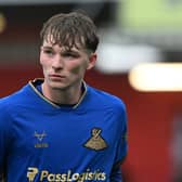 Doncaster Rovers ace Bayley McCann bagged his first Football League goal against Luton Town