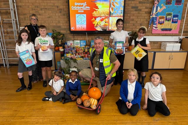 A range of donations have helped boost the food bank.