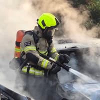 Fire crews tackle deliberate early morning car blaze in Doncaster