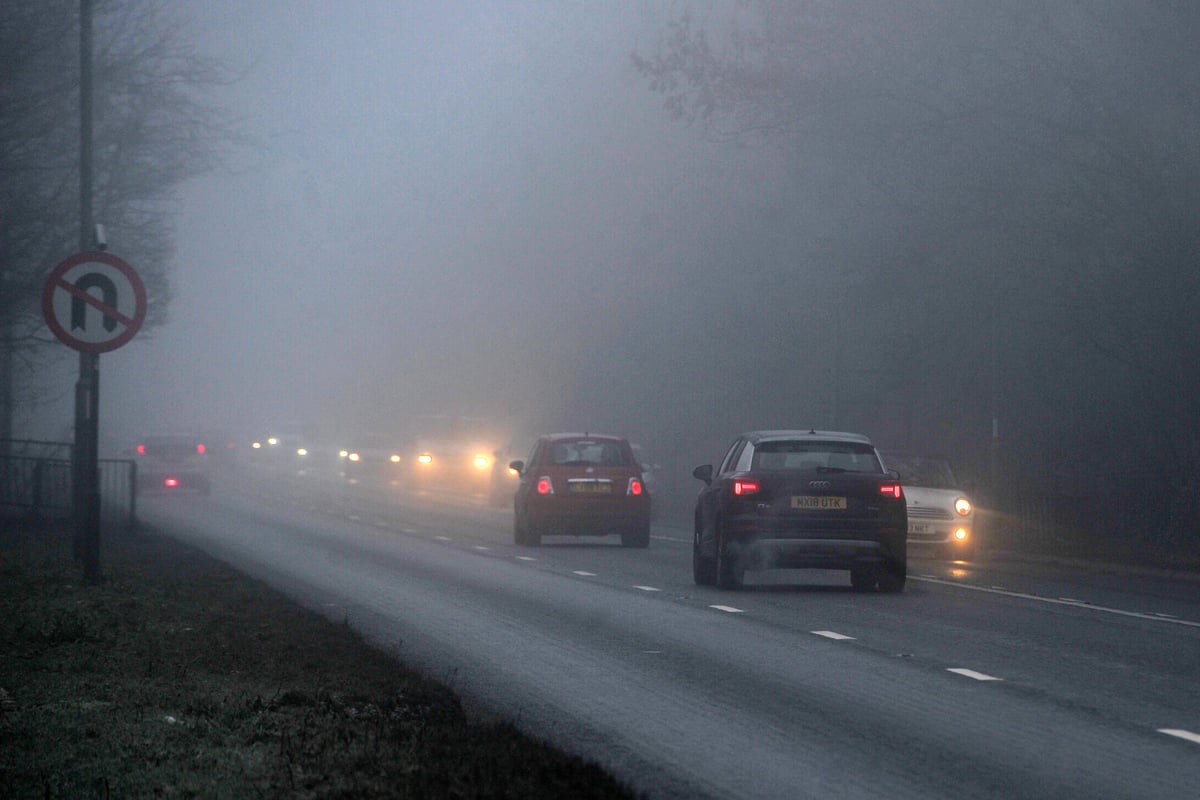 Met Office issues yellow fog warning across region