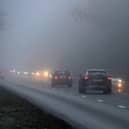 A yellow fog warning has been issued
