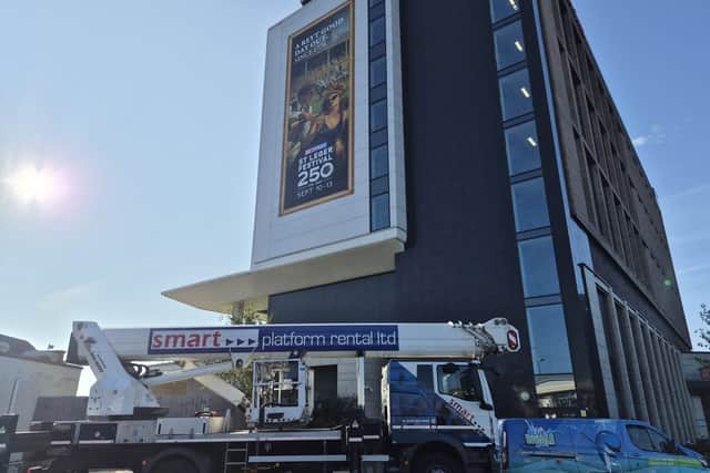 Blue Whale SWS Cleaned Hilton Garden Inn for St Leger 250th Anniversary