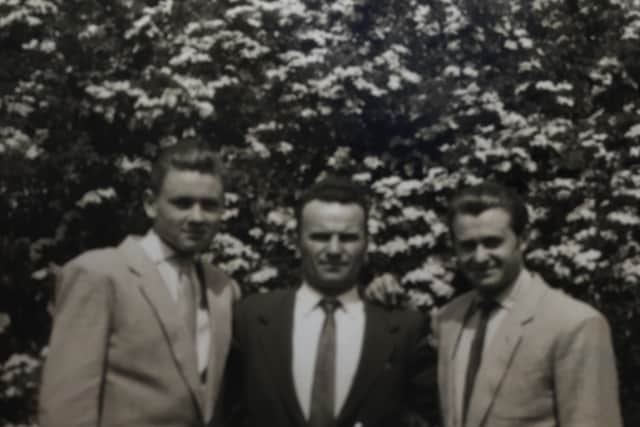 John & Sterve Barsony in England 1957