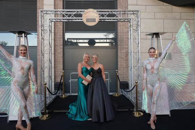 Sarah Robinson, Founder of Bring your Breastie alongside Michelle French from G French Jewellery who were the main sponsor