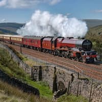 Piper's lament as train leaves Doncaster for Edinburgh