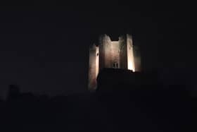 White Lady Ghost Haunts Conisbrough Castle 