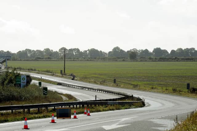 The A1 at Darrington in West Yorkshire. Pic by Scott Merrylees taken in 2012.