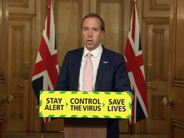 Health Secretary Matt Hancock. Photo: PA