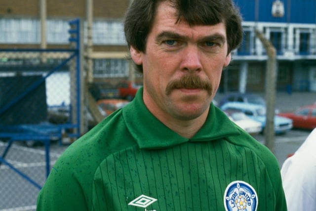 David Harvey pictured at the pre-season photocall at Elland Road ahead of the 1984/85 campaign