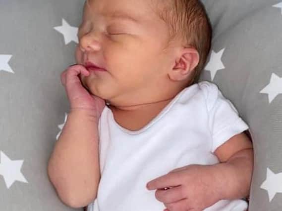 Baby Evie-Grace Stokes, born 16th June at 3pm, weighing 7lb 3oz, sent in by Caityln Littler from Orrell.