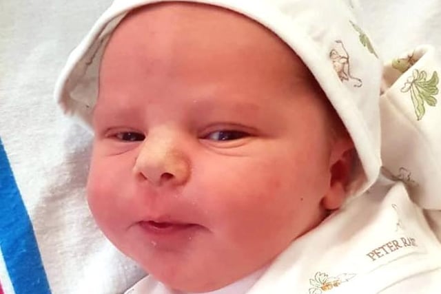 Baby Dylan David Floyd, born 24th June at 3.09pm, 8lb 2oz, sent in by Kelly Floyd from Golborne.