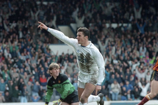 Remember when Gordon Strachan took his top off in anger as Gary Speed scored for Leeds against the Bantams at Elland Road.