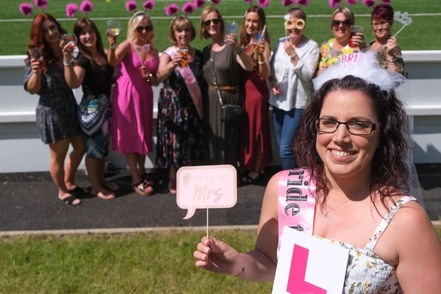 Hoppers Hopfest at Preston Grasshoppers. Sarah McDonald held her hen party at the festival.