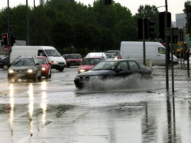 The day flash flooding brought chaos and confusion to Leeds