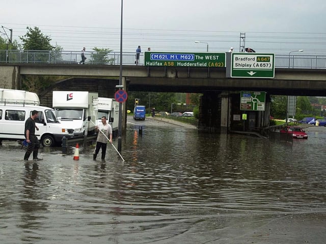 The day flash flooding brought chaos and confusion to Leeds