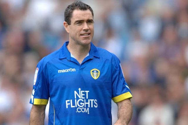 Andrew Hughes - a cult hero at Elland Road. Helped the club to eventual promotion from League One. Joined as a midfielder but was often just as a full-back.