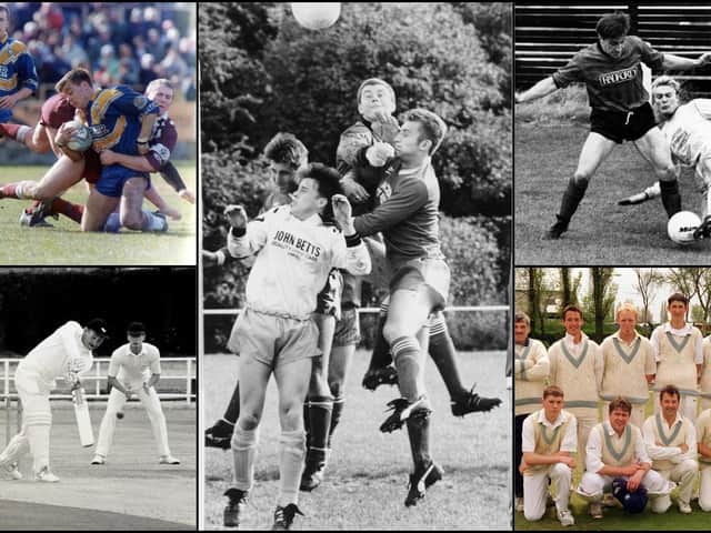 25 sporting pictures that will take you back to Pontefract and Castleford in the 1980s and 1990s