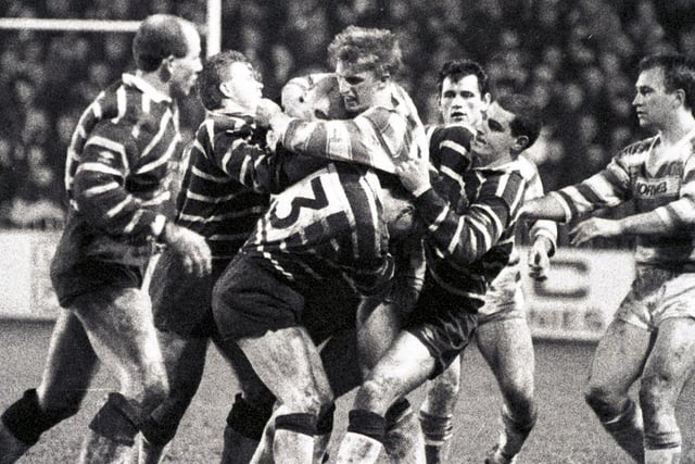 Featherstone v Wigan Warriors, 1989