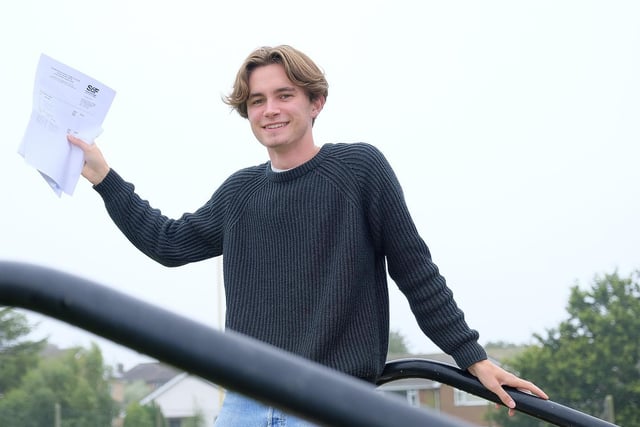 Sixth Form College: James Hodgson is off to Oxford University.