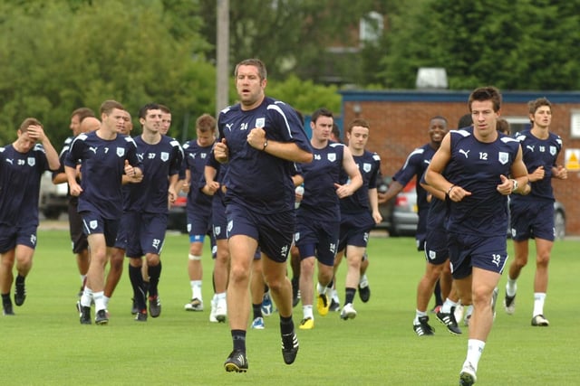 Jon Parkin and Sean St Ledger lead the running at PNE