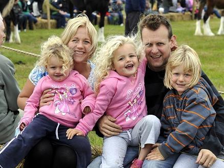 The Greenwell family from West Heslerton.
