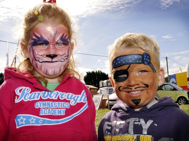 Lauren and Max Hesp had their best faces on.