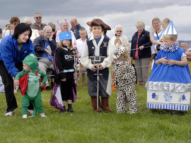 Childrens fancy dress competition.