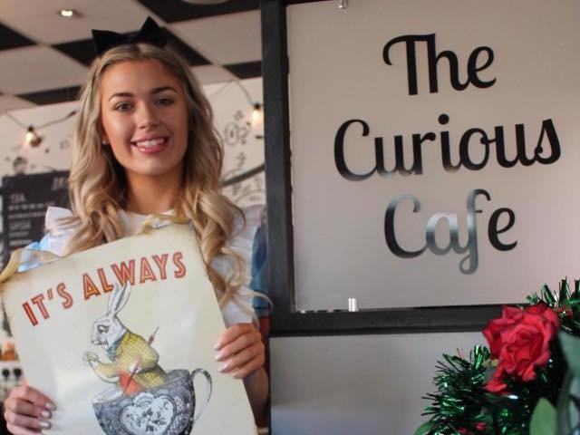 The Curious Cafe, Chapel Brow, Leyland
The Curious Café is a family run business in the heart of Leyland where they take you  down the rabbit hole to the fantasy world of Lewis Carrol’s Alice in Wonderland. 
All the breakfasts run on this theme - on the menu you will find the Mad Hatter’s breakfast, Alice’s breakfast; and the Queen of Hearts (scrambled eggs). Vegetarian and gluten free options are available too.
Visit https://www.thecuriouscafe.co.uk/