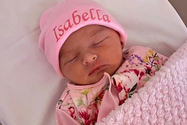 Gabrielle & Scott Graham, from Walmer Bridge, welcomed Isabella Grace into the world on August 15, 2020 weighing 7lb 10oz.